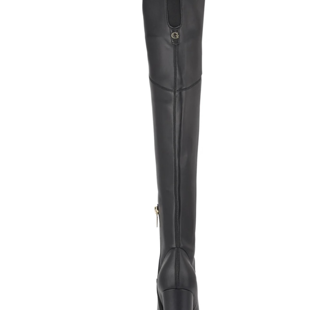 GUESS MIREYA BLACK KNEE BOOTS